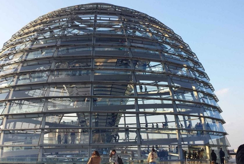 Bundestag Glaskugel